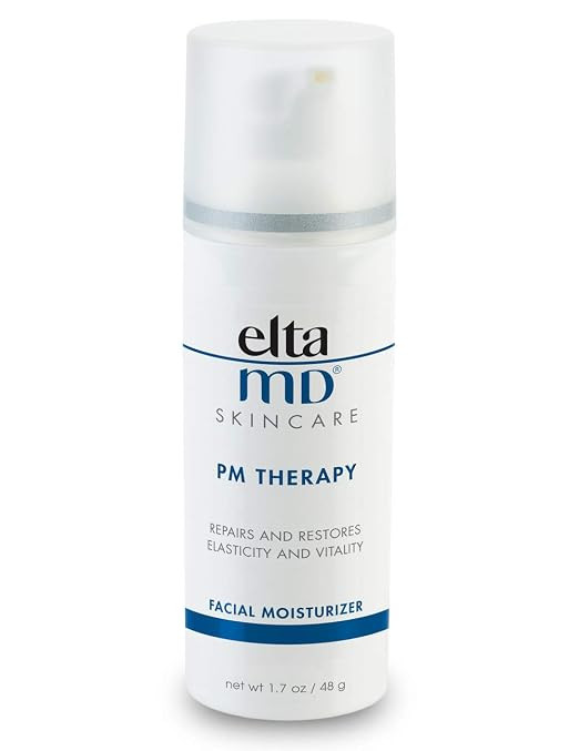 EltaMD PM Therapy Face Moisturizer with Hyaluronic Acid, Oil-Free, Fragrance-Free, Noncomedogenic... | Amazon (US)