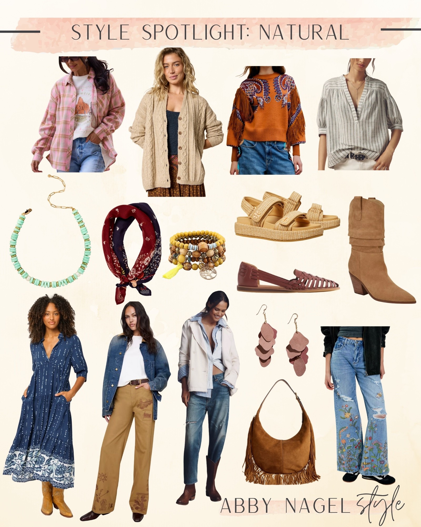 Natural: naturals have a relaxed attitude that translates into clothing with less structure, layers, texture, and flow. Is  natural right for you?

Not sorted by season! 

#LTKFindsUnder100 #LTKFindsUnder50