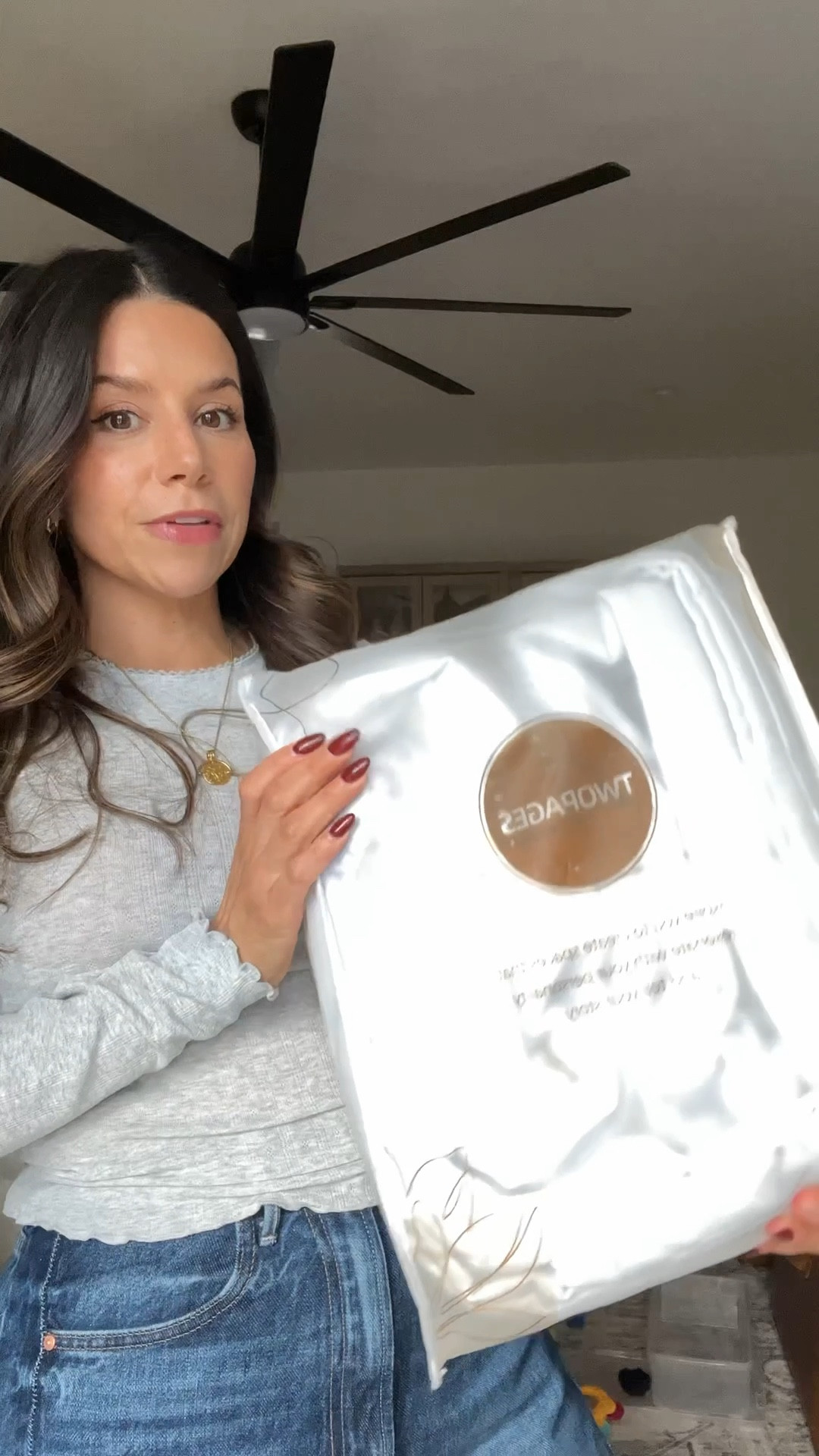 New curtains from Amazon! The curtain rods look identical to my pottery barn curtain rods! So happy with the style. Two pages Liz Linen Curtains in Pinch Pleat, 52”W x 108”L in color Ivory White