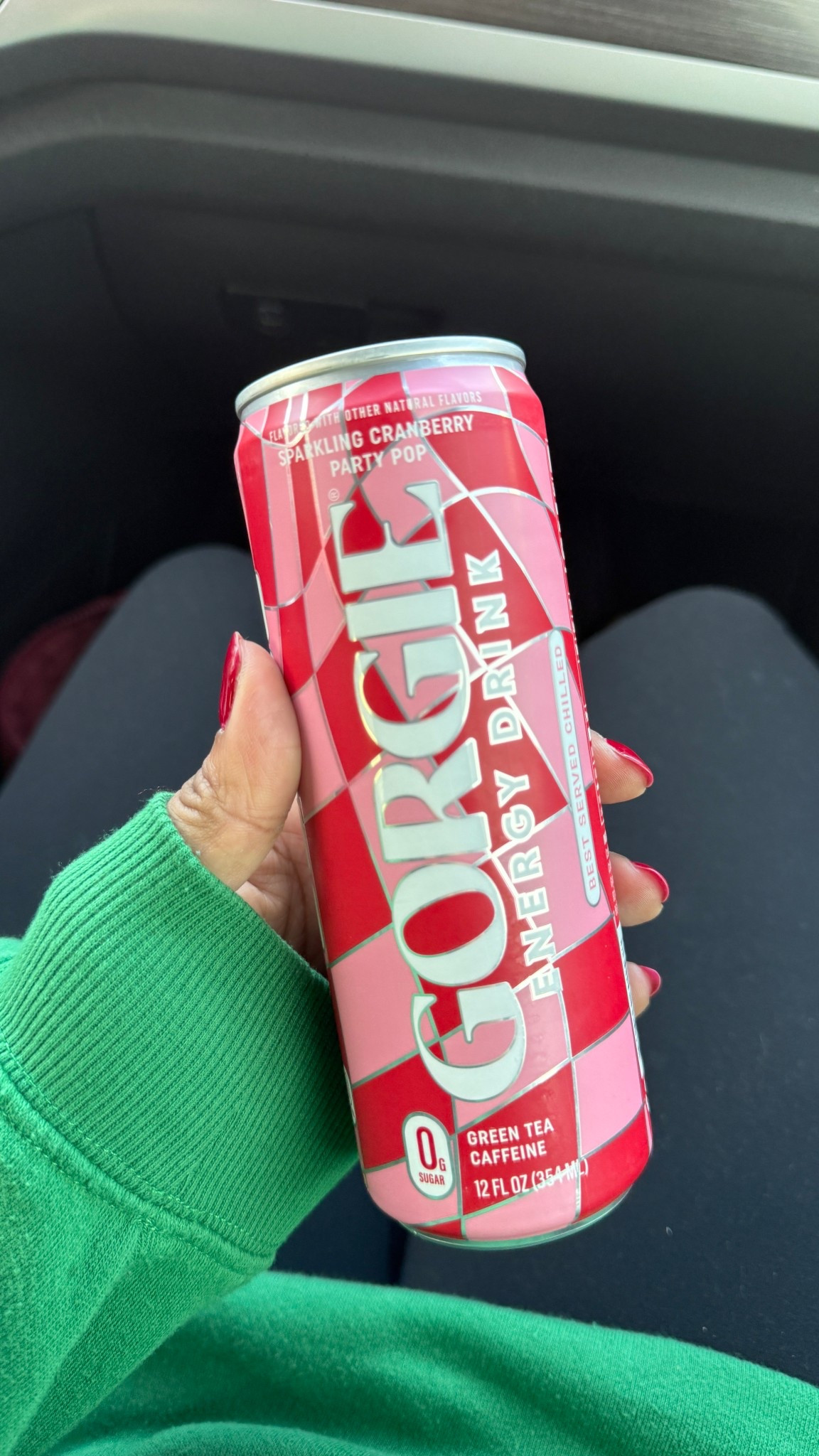 Bought for the cute can, stayed for the green tea caffeine! 
Gorgie, energy drink, all natural, clean 

#LTKOver40 #LTKActive #LTKfoodie