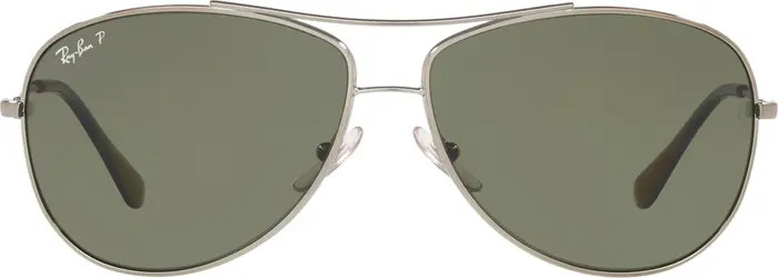 63mm Polarized Aviator Sunglasses | Nordstrom Rack