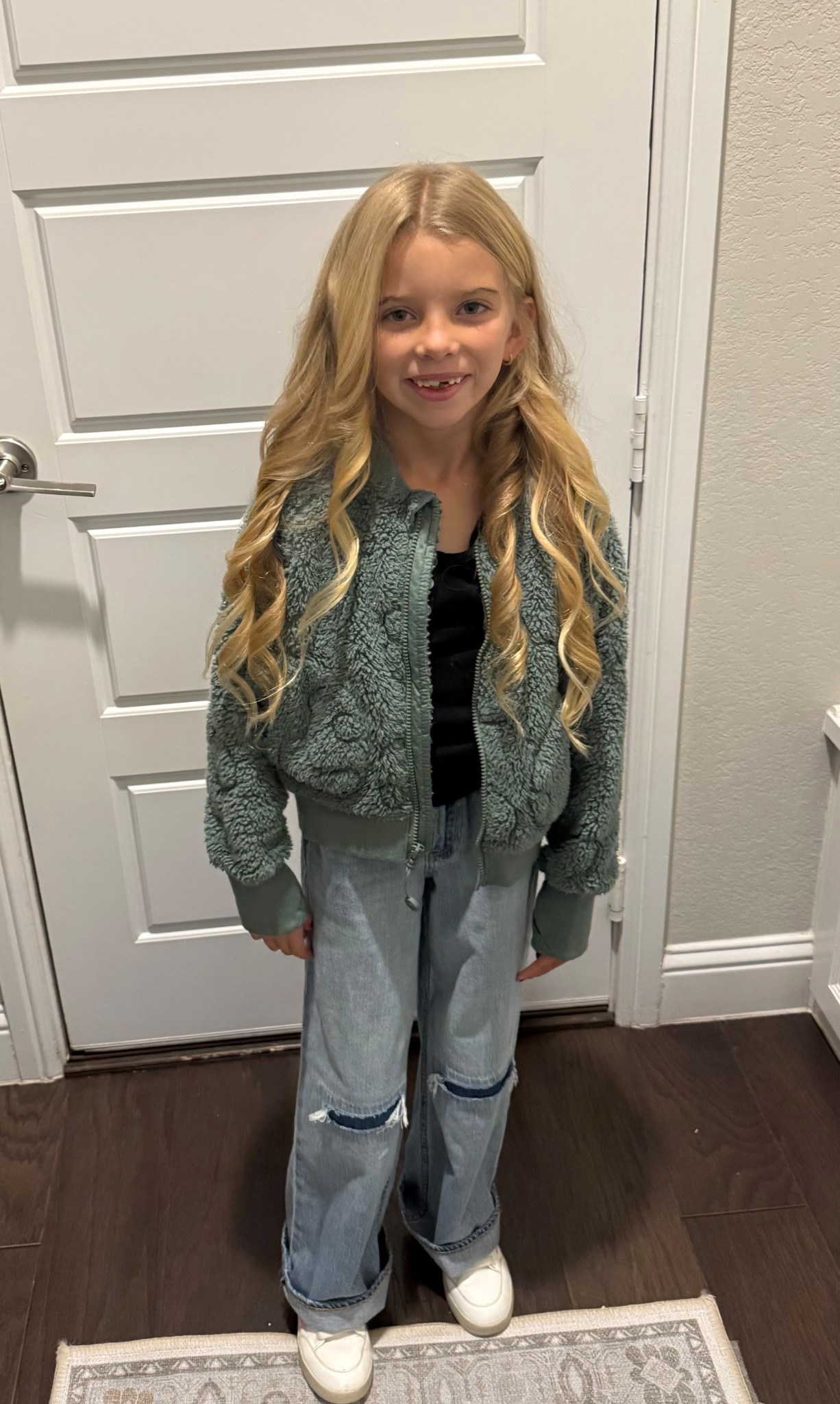 Finally found jeans that fit my 7 year old. 

#LTKKids