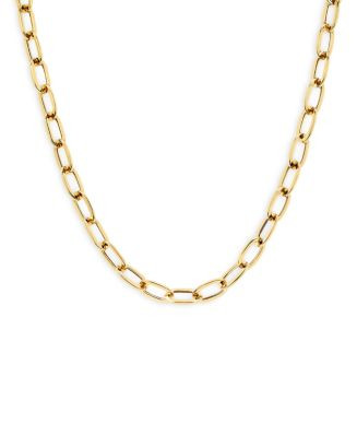14K Yellow Gold Open Link Chain Necklace, 18" | Bloomingdale's (US)