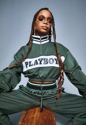 Missguided x hot sale playboy tracksuit