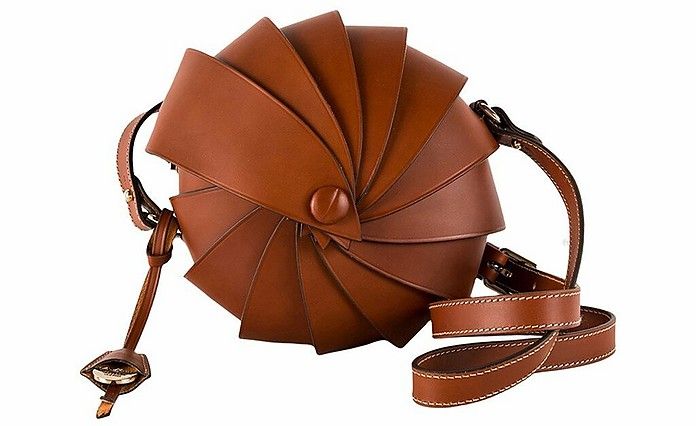 Boldrini Selleria Opera - Vachetta Leather Crossbody Bag | FORZIERI Global: Bags, Shoes & Jewelry