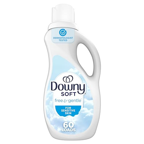 Downy Free & Gentle Fabric Softener (Fabric Conditioner), 44 fl oz, 60 Loads, Hypoallergenic | Amazon (US)