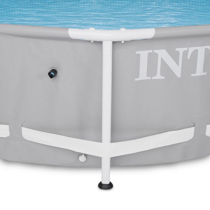 Intex 26710EH Prism 12 foot x 30 inch Prism Frame 6 Person Outdoor Round Above Ground Swimming Po... | Target
