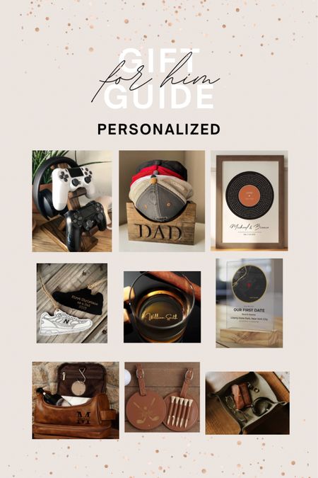 Personalized gifts for him 
Gifts for him 
Christmas gifts for him 
Gift guide for him 


#LTKHoliday #LTKmens #LTKGiftGuide