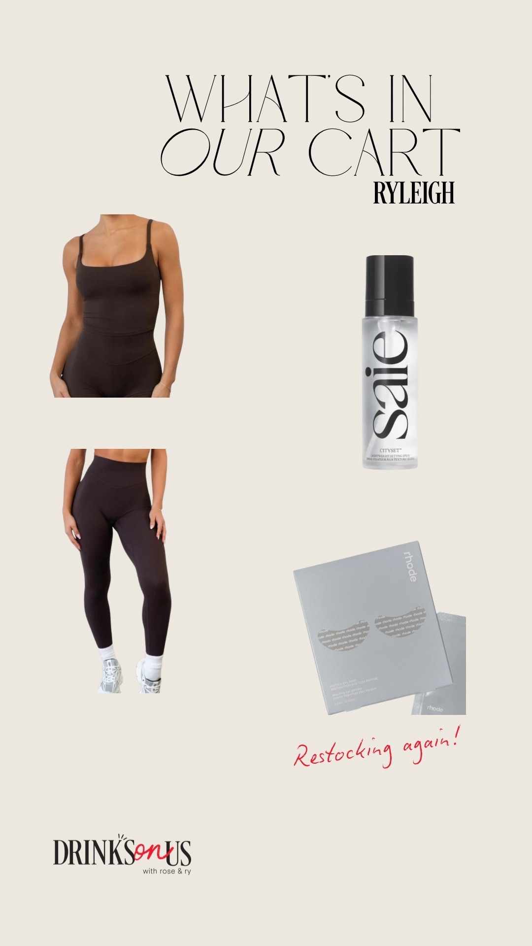 Products mentioned in Episode 121 of Drinks On Us!🥂

#LTKgrwm #LTKmomlife #LTKActive