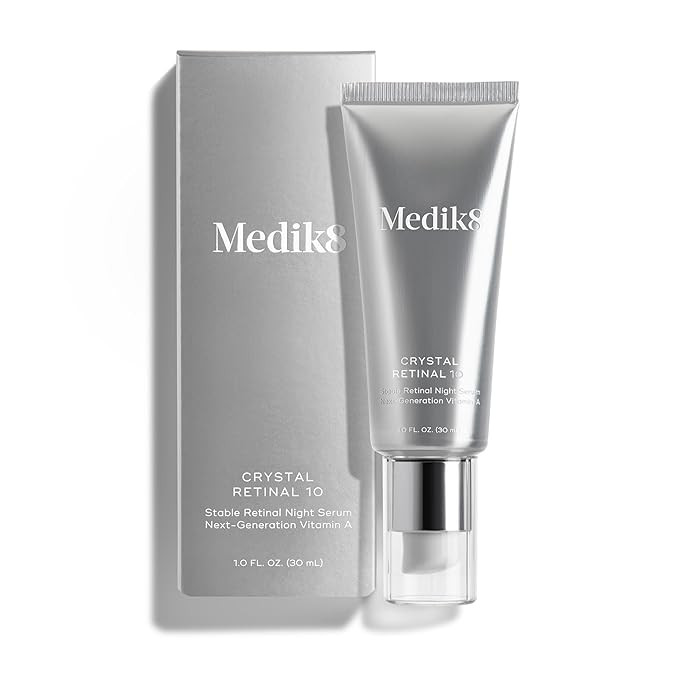Medik8 Crystal Retinal 10 - Firming, Advanced Skin Retinaldehyde Face Serum - Night Serum with Hy... | Amazon (US)