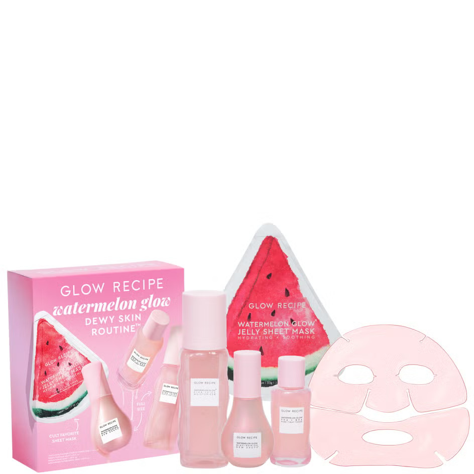Glow Recipe Watermelon Glow Dewy Skin Routine Worth £88 | Cult Beauty