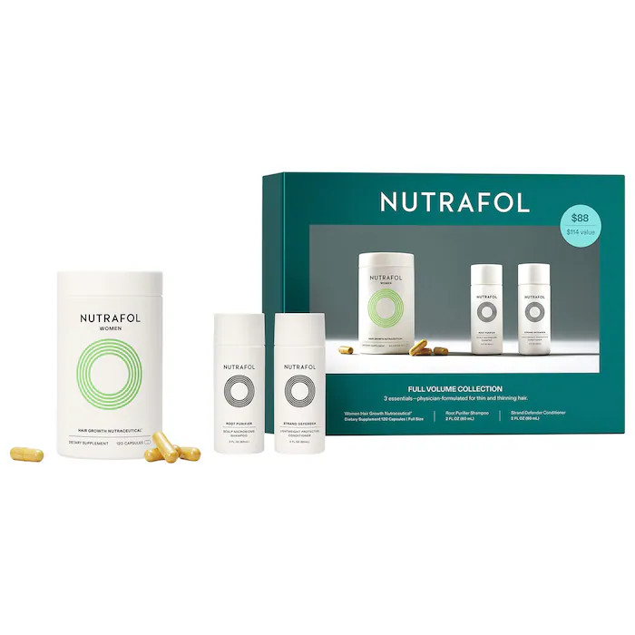 Women’s Hair Growth Supplements, Shampoo & Conditioner Set for Thinning Hair | Sephora (US)