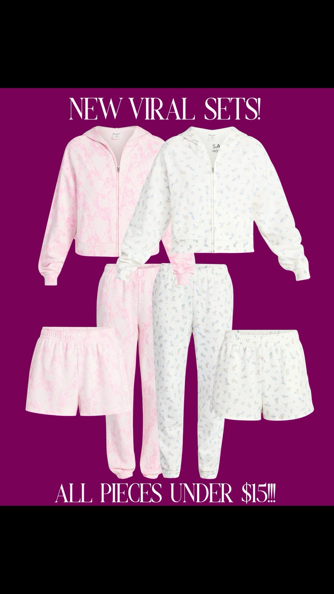 😍 Nice! Our fave budget-friendly sweat brand just released two new prints that are already going crazy! They’re shipping for me right now and I think will be for most of y’all too! Sizing is juniors so I size up, but they’re also oversized - I roll the waist! 

#LTKKids #LTKU #LTKFindsUnder50