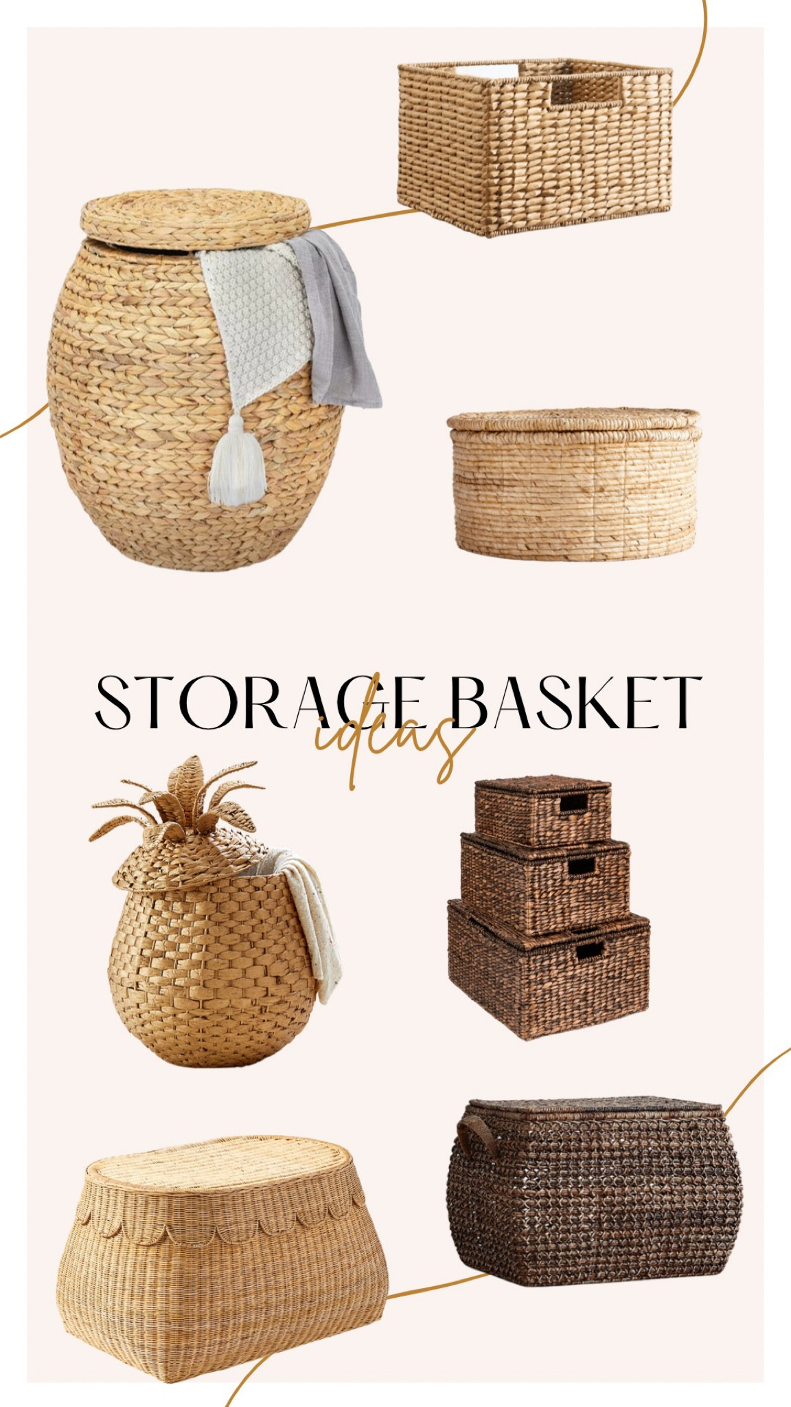 Storage basket ideas 

#LTKhome #LTKkids #LTKunder100