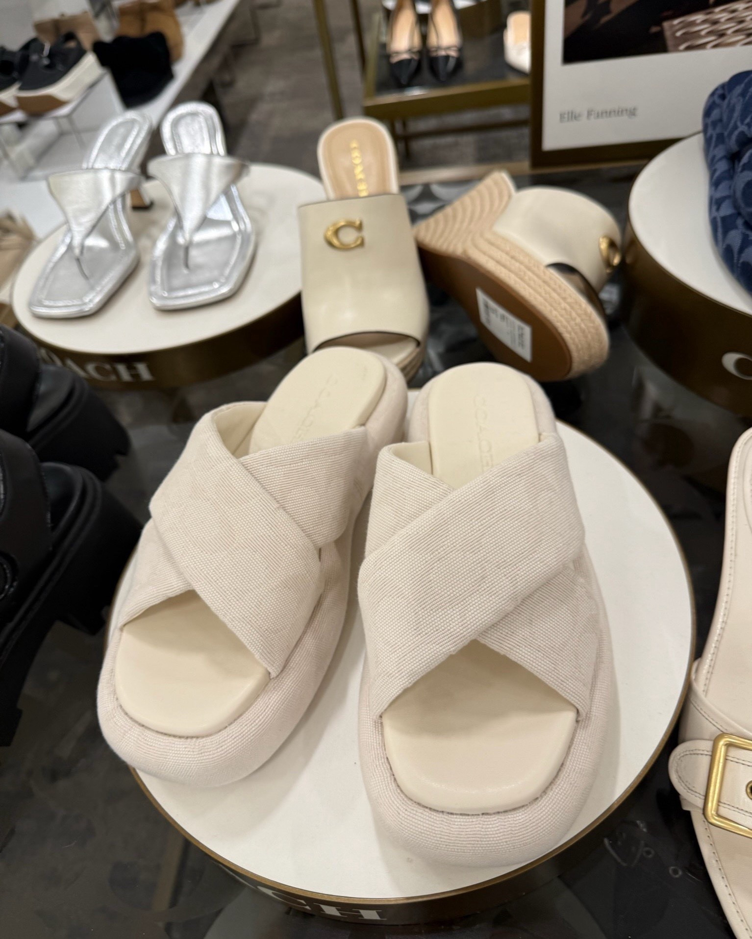 Yall know I’m a coach girl 🤍 
I need to get this cream color! 
Got these coach slides recently in blue and I’ve gotten so many compliments on them. 

They’d also make a great gift for the holidays! 

Slides, comfy shoes, 

#LTKGiftGuide