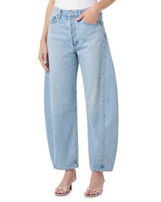 Luna Pieced High Rise Barrel Jeans in Addition | Bloomingdale's (AU)