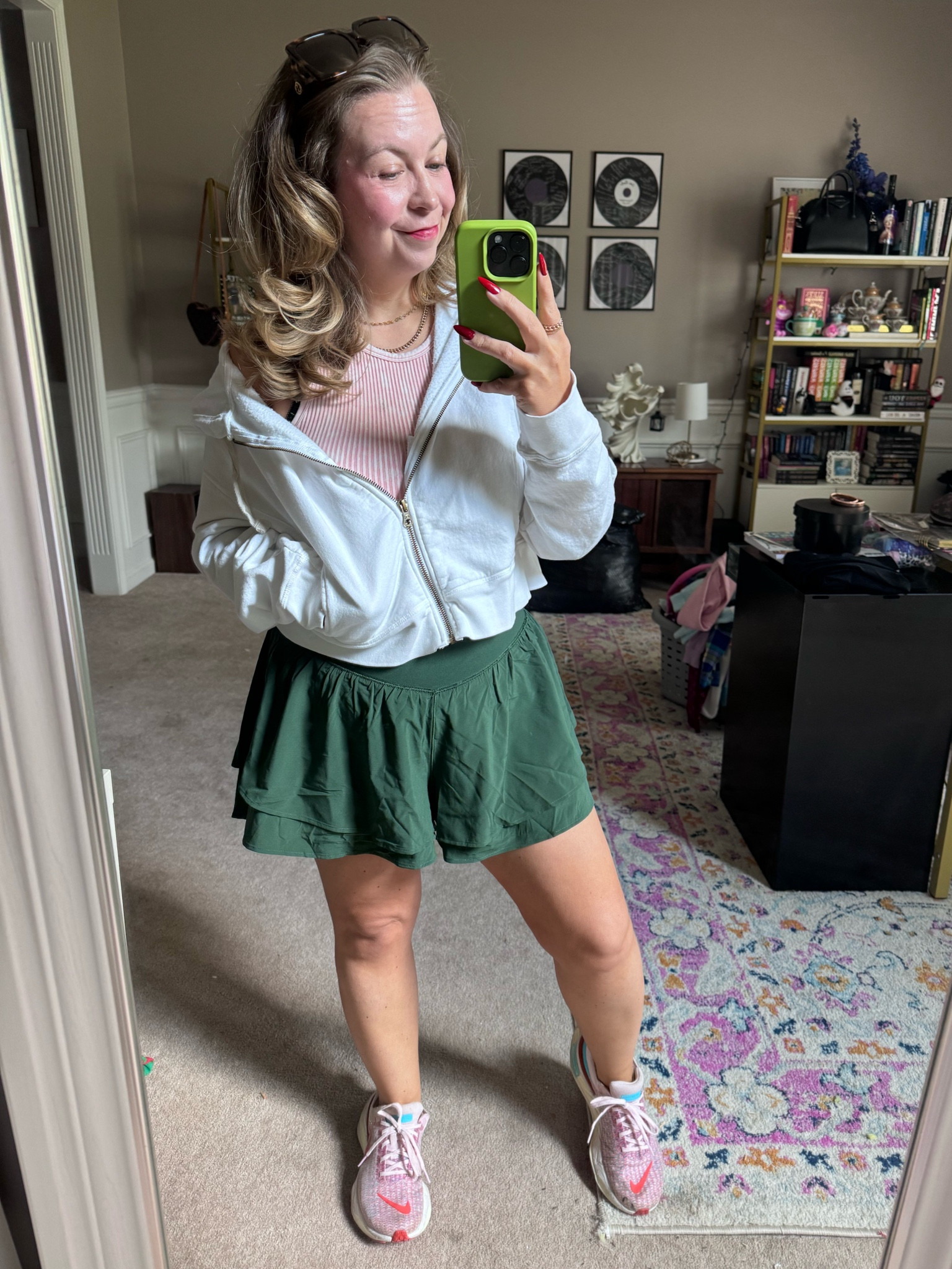 I love these shorts. They look like a skirt, but are so comfy and soft! 

#LTKStyleTip #LTKFindsUnder50 #LTKGiftGuide