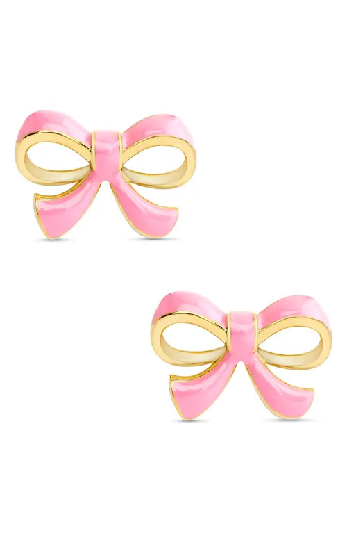 Lily Nily Bow Stud Earrings in Gold at Nordstrom | Nordstrom