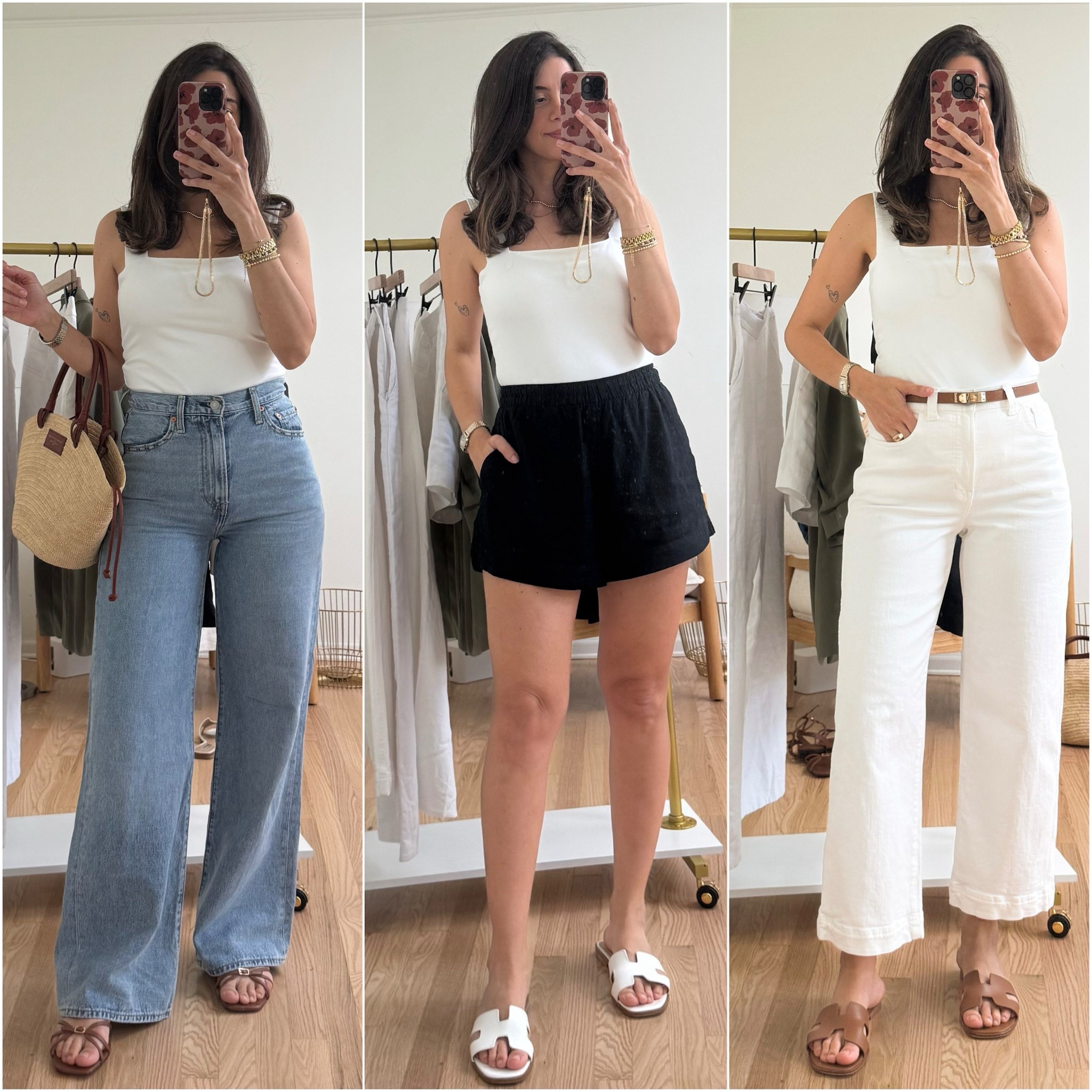 Easy Spring-to-Summer outfit ideas featuring a white bodysuit! 

#LTKFindsUnder100 #LTKStyleTip #LTKSummerEdit