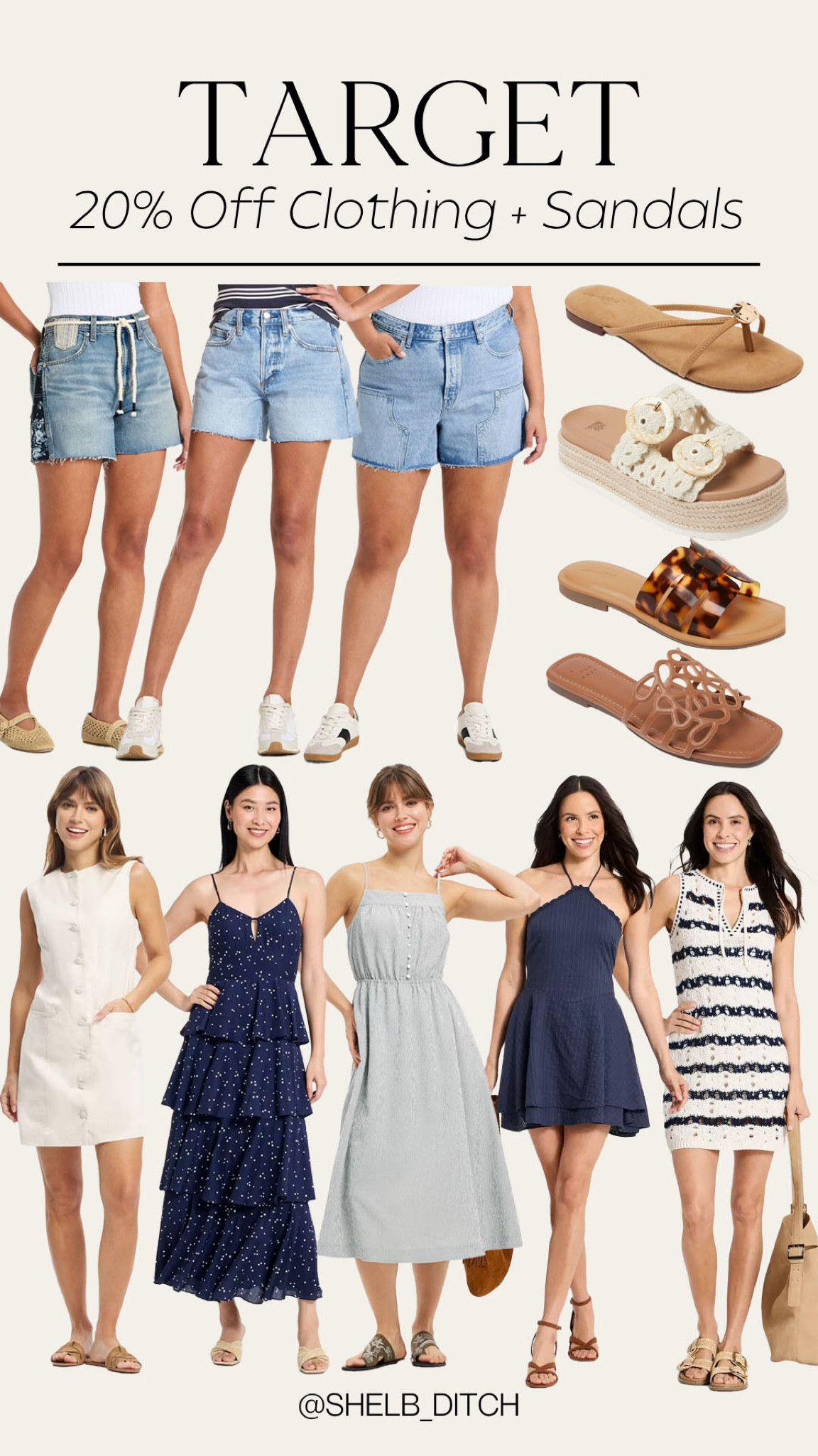 Target deals. Target fashion. Target clothing sale. Target 20% off dresses. Target 20% off denim shorts. Target 20% off sandals. Target summer dress  

#LTKootd #LTKSaleAlert #LTKSeasonal