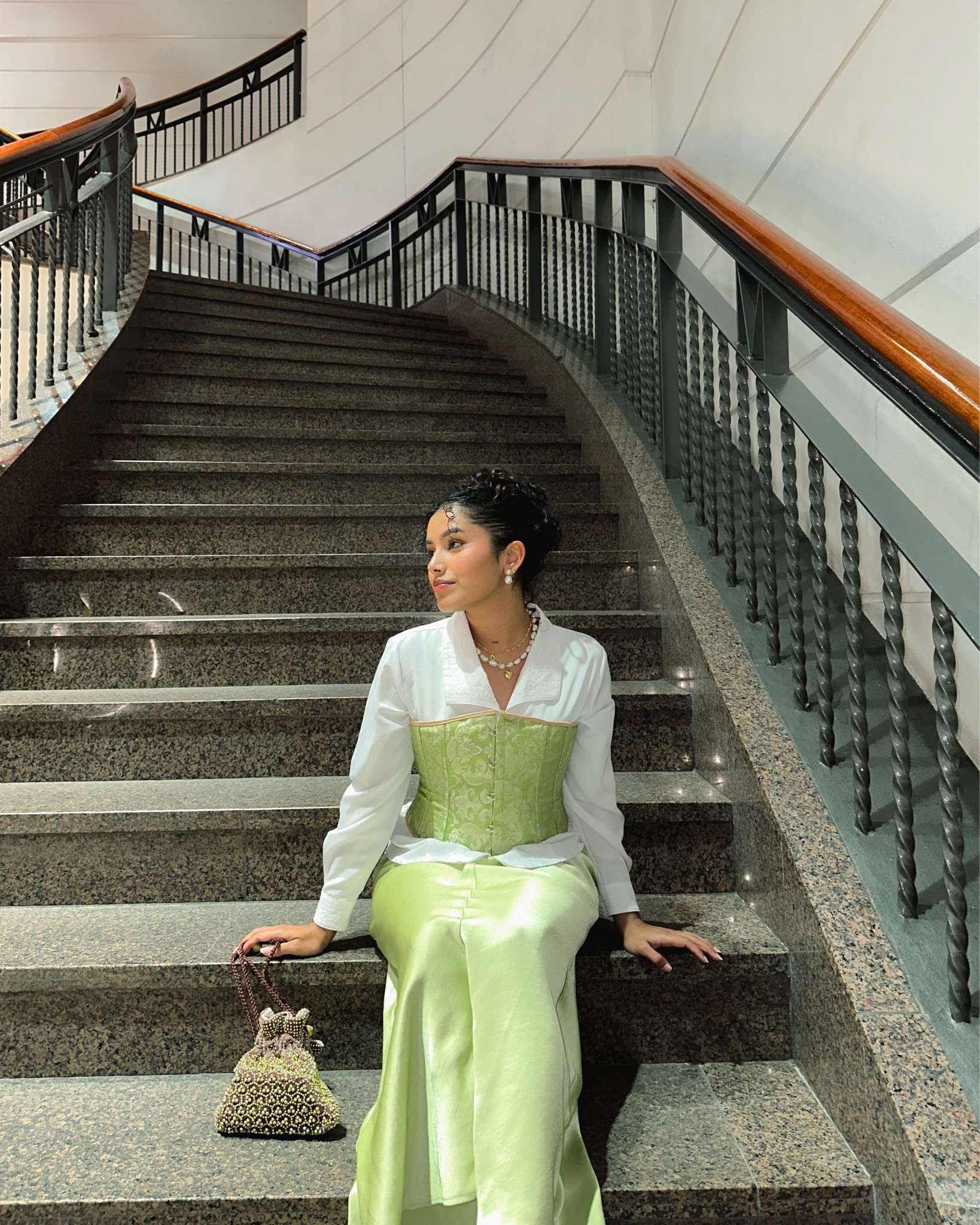 Green corset and lime green dress with a white button down ✨

#LTKaustralia #LTKSeasonal