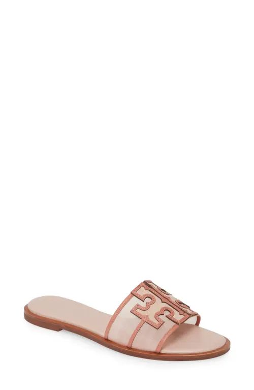 Tory Burch Ines Slide in Sea Shell Pink at Nordstrom, Size 10 | Nordstrom