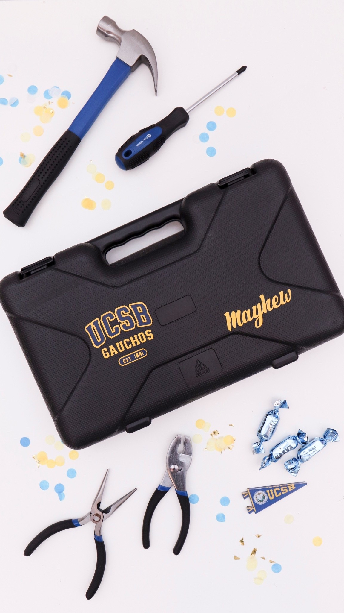 DORM ESSENTIAL! Tool box in school colors!

This ended up being my go-to graduation gift this season — I made one for my son and almost every grad party I went to. 🎓
 
I personalized a small toolbox for each of my son's friends — their name, their school colors, their logo on the front, even the tools inside match. Tied an Amazon gift card to the handle with grad ribbon and called it done.
 
And don't sleep on this for the girls — there's a full color range and a pink version and it might be my favorite of the bunch. 💗
It's an easy last-minute idea if you've still got a grad party coming up, and it's the kind of gift that actually gets used.
 
Bonus: it switches straight over to a Father's Day gift, or save the idea for next year. #ltkgifts #ltkgrad #dorms

#LTKmomlife #LTKSeasonal #LTKMens