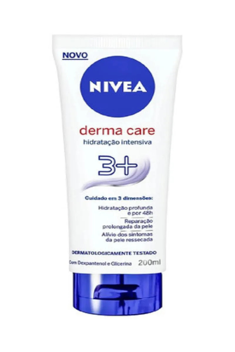 LOcaO PARA CORPO NIVEA CUIDADO CORPORAL DERMA CARE 200ML 1001628 | Drogasil | Drogasil BR