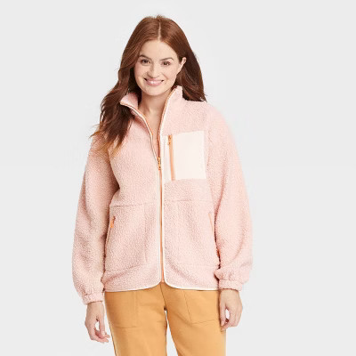 Women's Sherpa Jacket - Universal Thread™ | Target