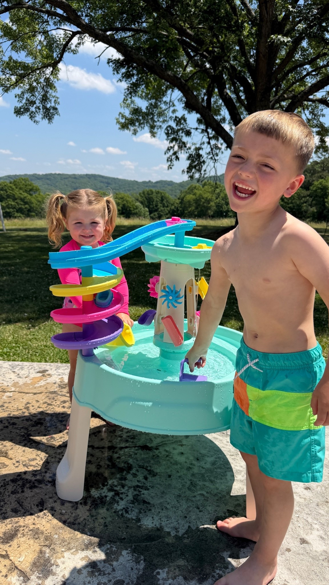 This Target water table was a HIT! They are sold out of this exact one, but I’ve linked one very similar that is also their bestseller! ☀️💦