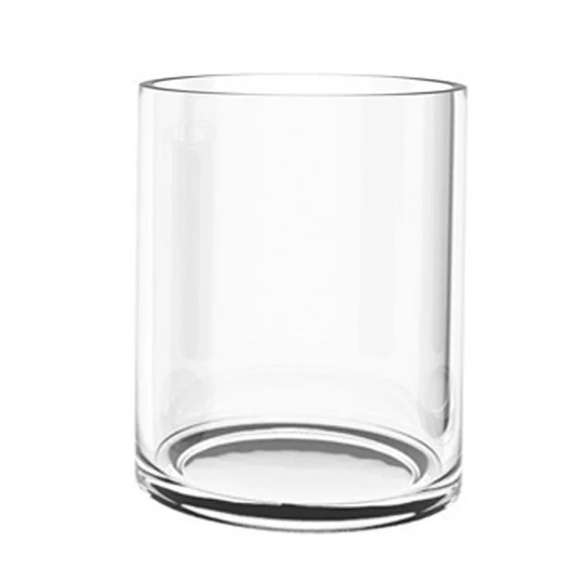Riqueza Cylinder Vase Transparent glass vase for Table Centerpieces Clear Hurricane Candle Holder... | Walmart (US)