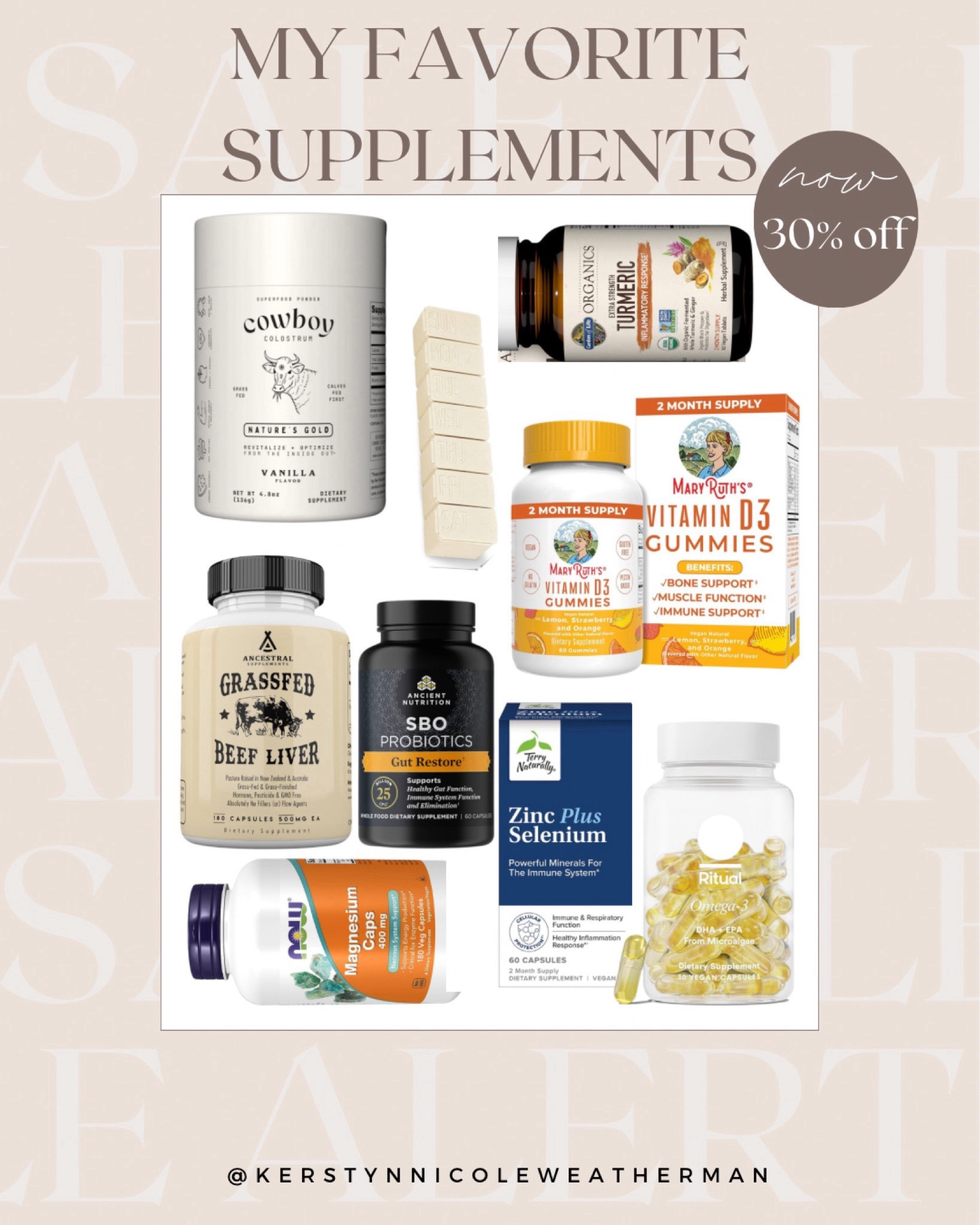 My everyday essentials for supplements and vitamins! 

I take these all daily! I’m convinced this is why I’m never sick! 🩵🙏🏻🔗☁️🫧#LTKfitness #LTKkids

Follow my shop @kerstynweatherman on the @shop.LTK app to shop this post and get my exclusive app-only content!

#liketkit #LTKActive
@shop.ltk
https://liketk.it/4EZUh

#LTKBeauty #LTKActive #LTKStyleTip