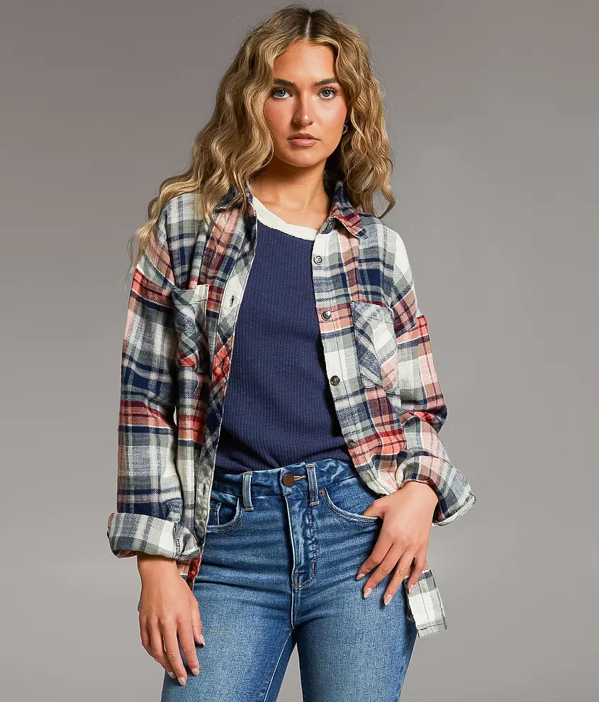 Flannel Boyfriend Shirt | Buckle