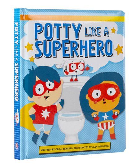 Potty Like a Superhero Board Book | Zulily