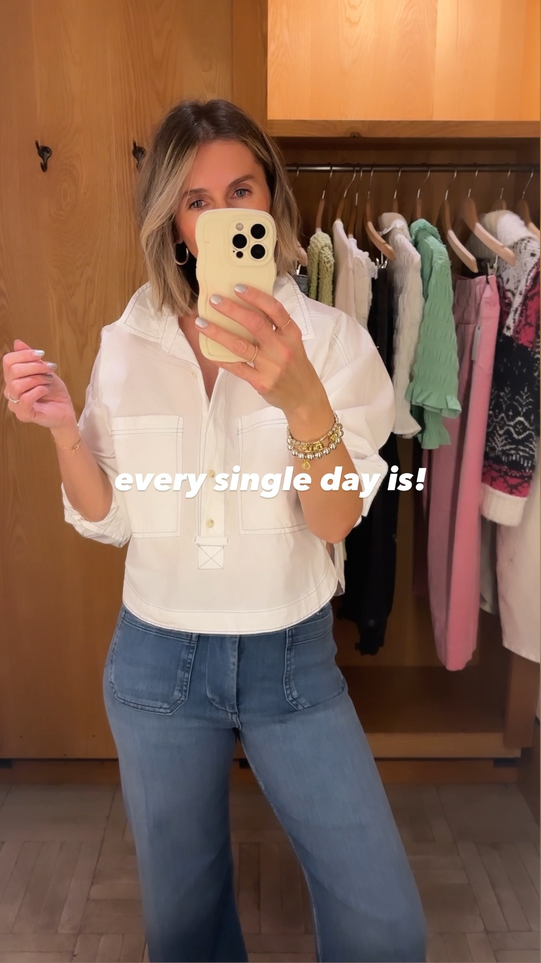 oversized pockets. boxy fit. yes pls! 🙌

every single day is a new start. don’t get hung up on the pressure of just one new day…Jan 1. 🫶🏼

be sure to check out my stories to see the back of this shirt. she’s special! ✨

#stylevlog #relatable #effortlessstyle #affordablefashion #instastyle #classicwhiteshirt #anthrostyle #classicstyle #styleover40 #over40style 

Style Over 40 | Women’s White Shirt| Fashion | Style | Outfit Inspo | What I’m Wearing | Effortless Style | Easy Style Inspo

#LTKover40 #LTKstyletip #LTKfindsunder100