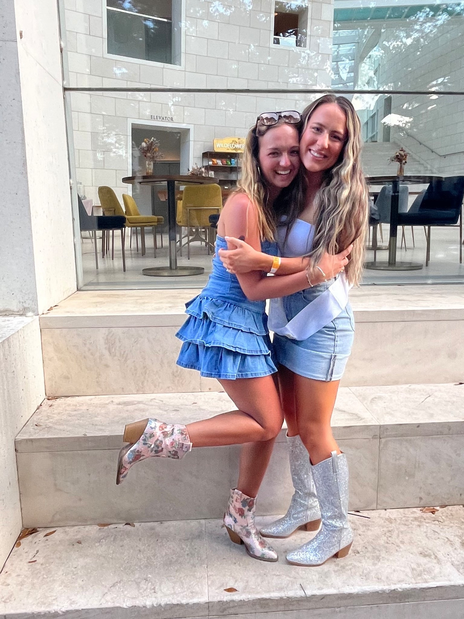 I wore this cute denim dress with the floral rhinestone boots for a “Denim and Diamonds” night on a bachelorette trip!!

#LTKSeasonal #LTKFindsUnder50 #LTKFindsUnder100