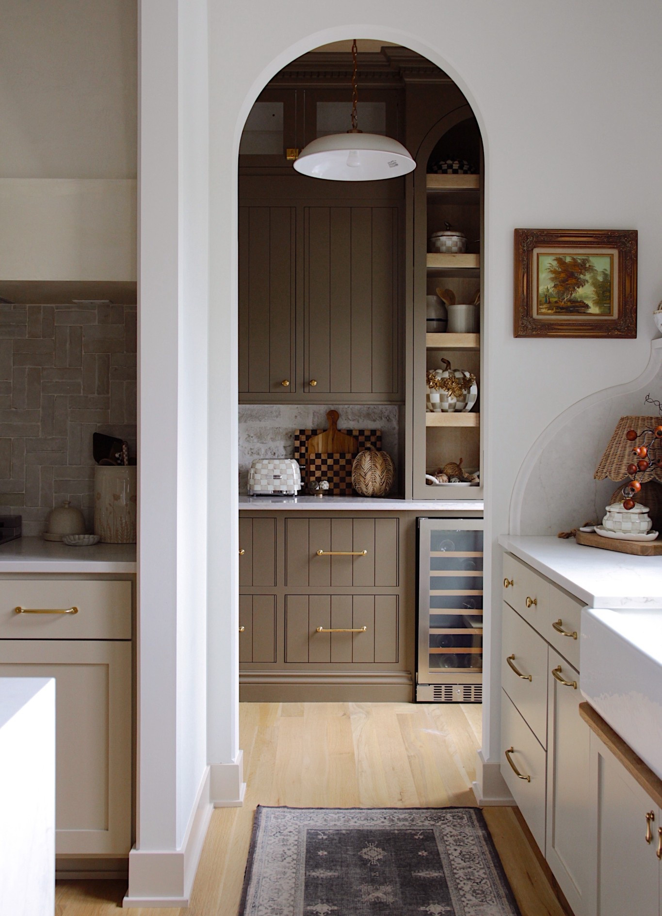 Pantry/Scullery Details:
Hardware is all in unlacquered brass which is included below. The Massey collection is what’s in our kitchen. 

Brown Paint Color: Farrow & Ball Broccoli Brown 

#LTKSeasonal #LTKHome #LTKStyleTip