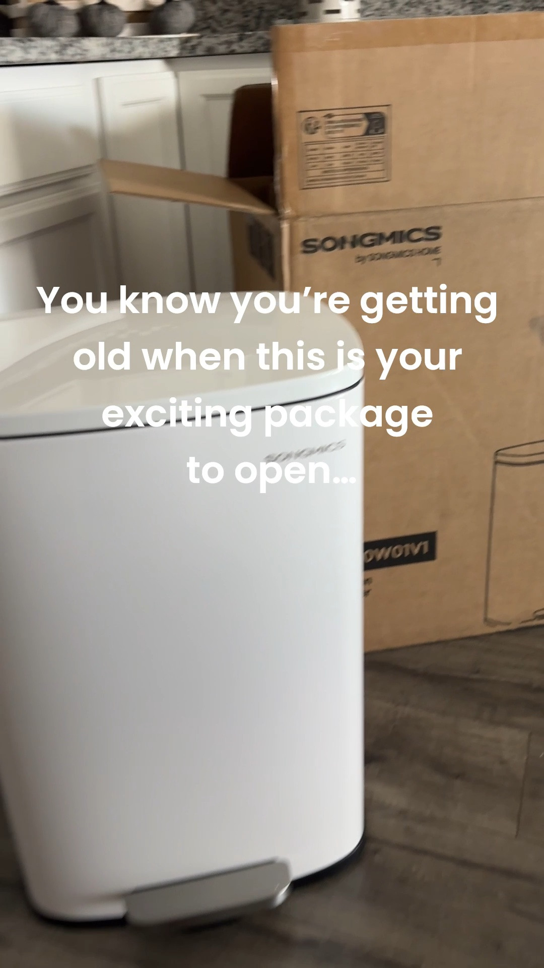 White stainless steel trashcan from wayfair!

#LTKHome #LTKmomlife