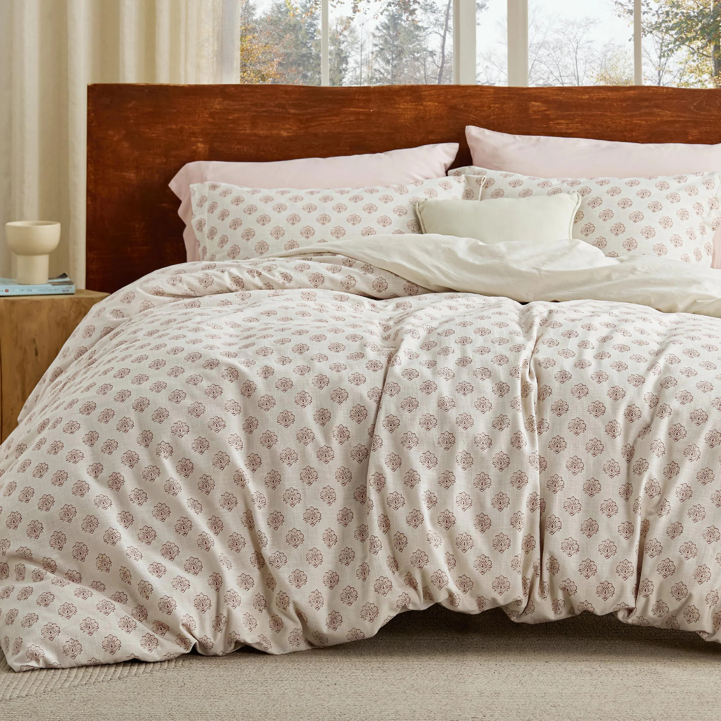 Bedsure Cotton Boho Textured Duvet Cover Set | Wayfair North America