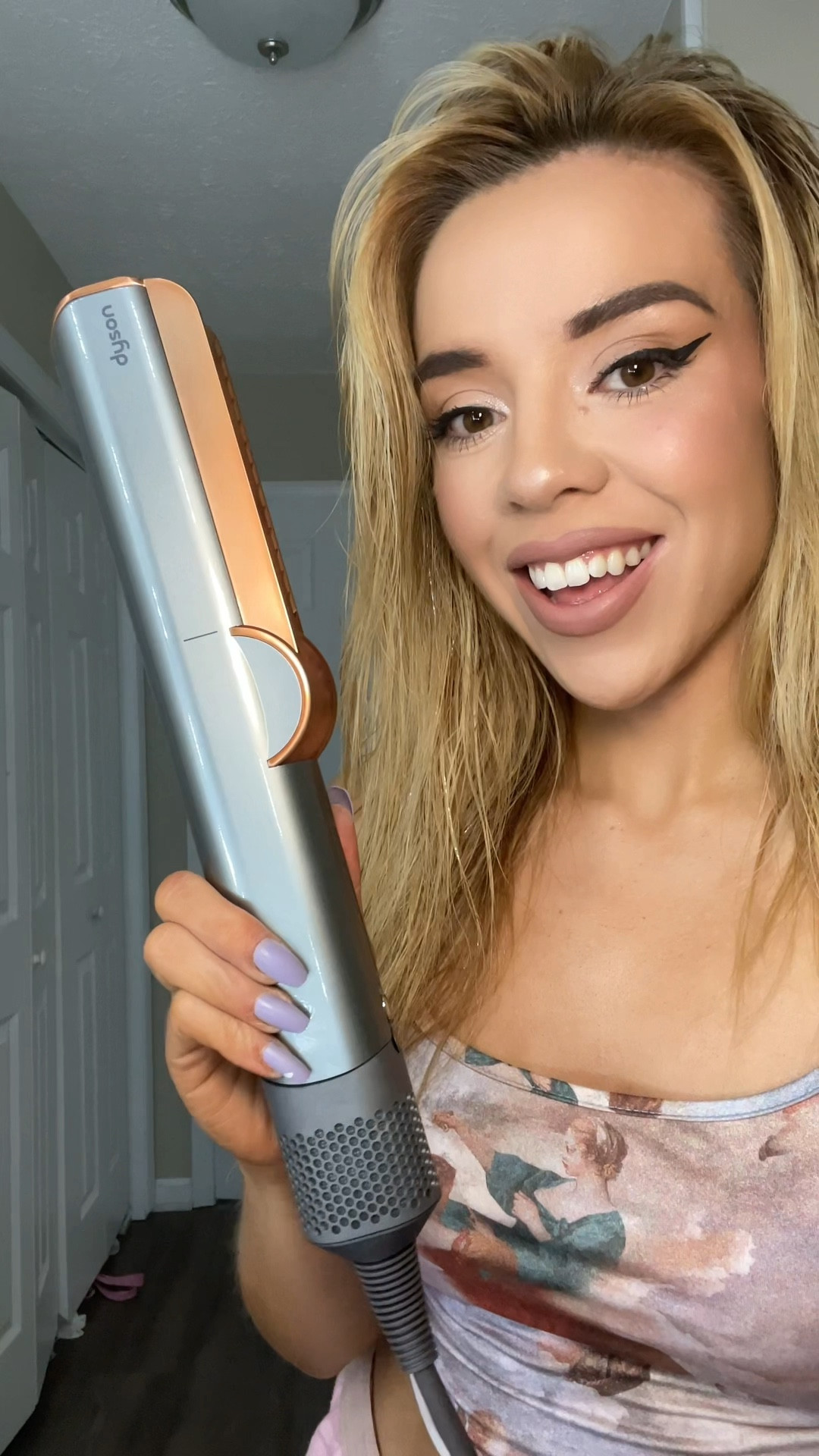 Trying out the new Dyson air straight! #dyson #hair #dysonhair 

#LTKFind #LTKbeauty