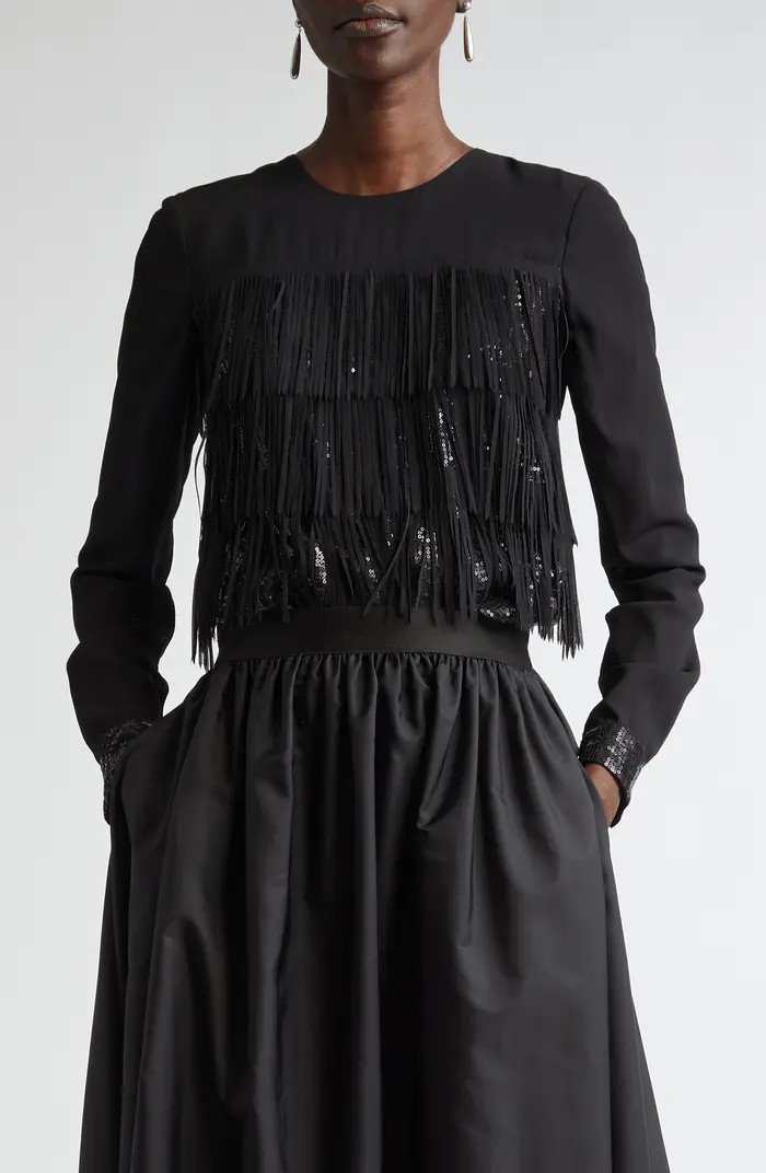 Fringe & Sequin Top | Nordstrom