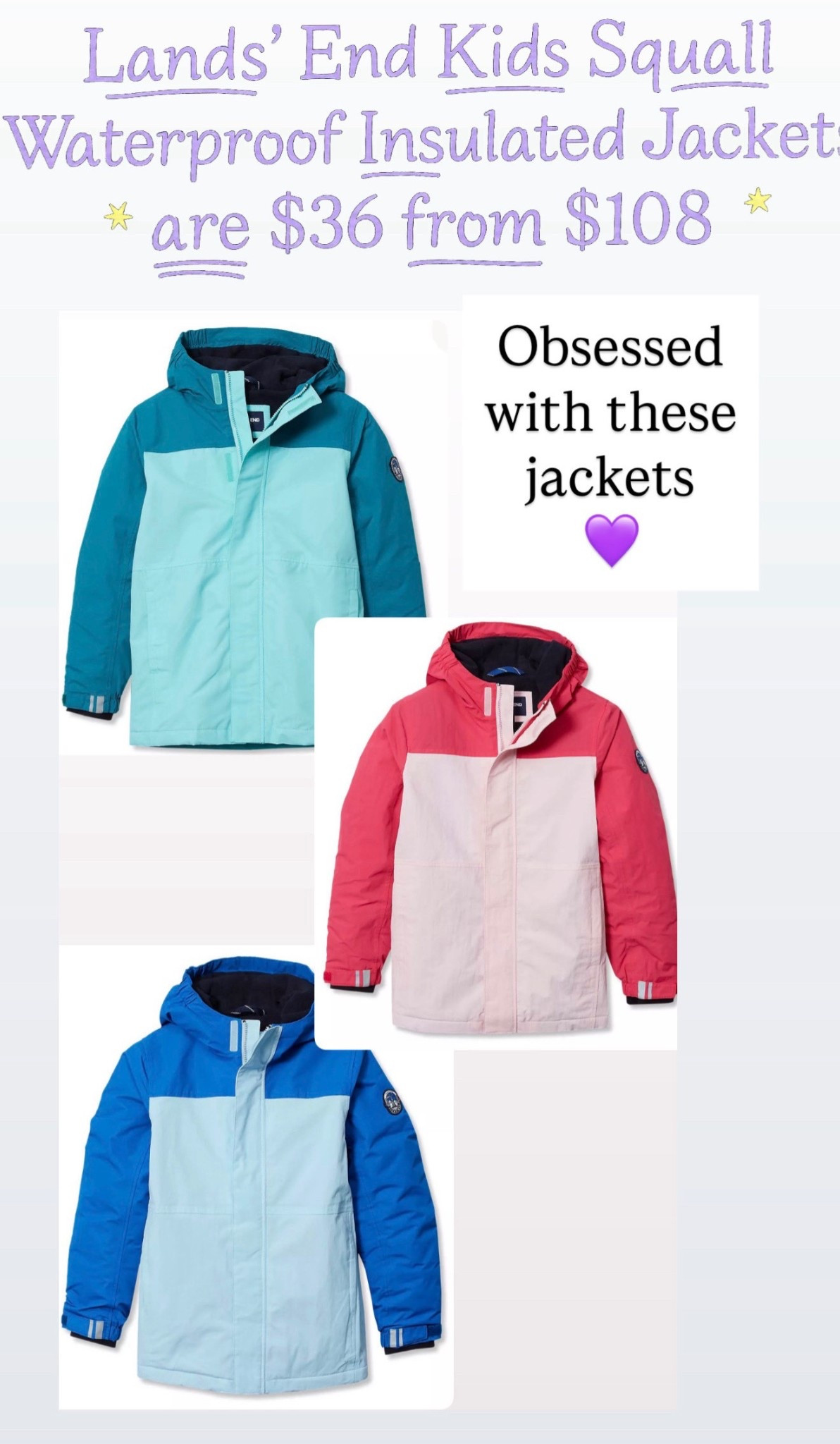 Obsessed with these jackets for kids on sale for $36!!!

#LTKKids #LTKSaleAlert