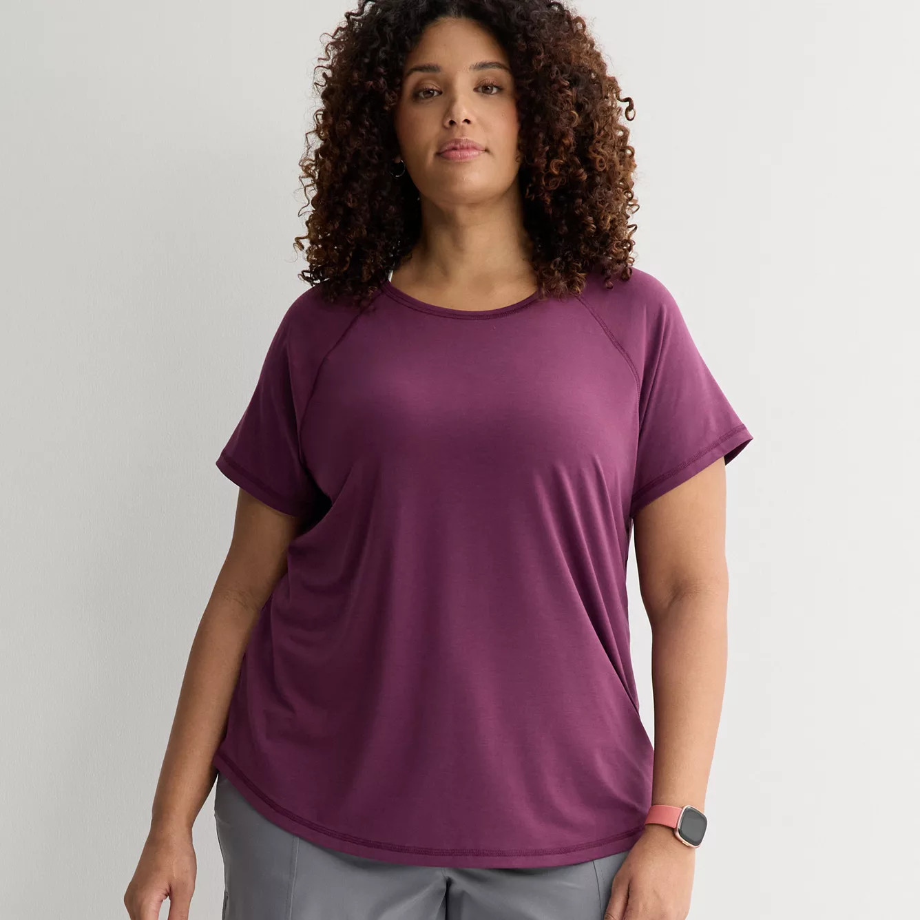 Plus Size Tek Gear® Essential Core Raglan Tee | Kohl's
