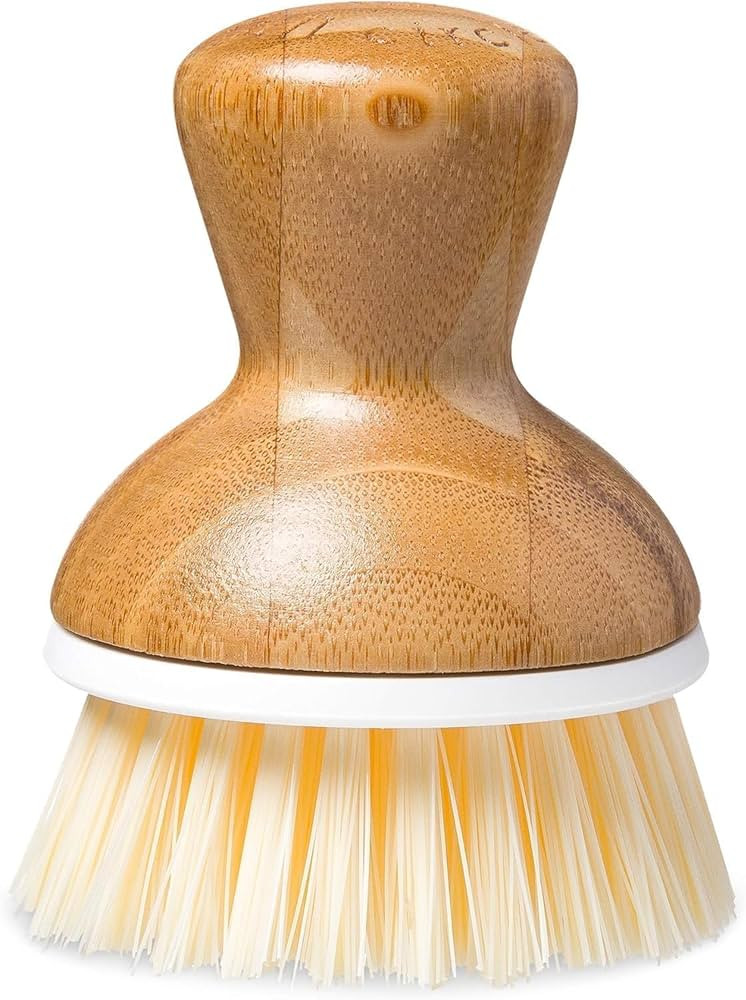 Full Circle Bubble Up - Bamboo Dish Brush – Ergonomic Palm Scrubber with Handle for Kitchen Cle... | Amazon (US)