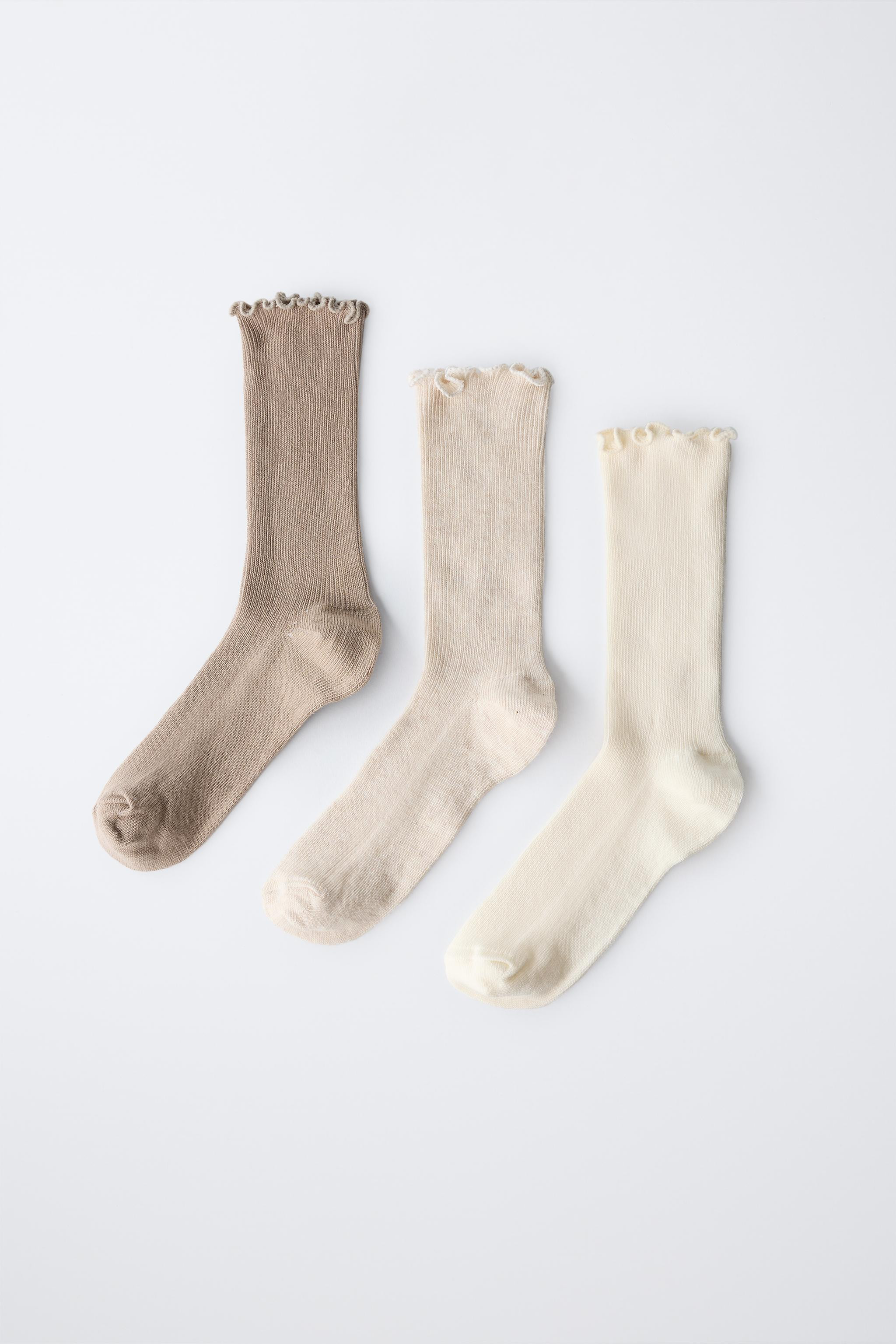 3-PACK OF TOWELLING LONG SOCKS | Zara UK