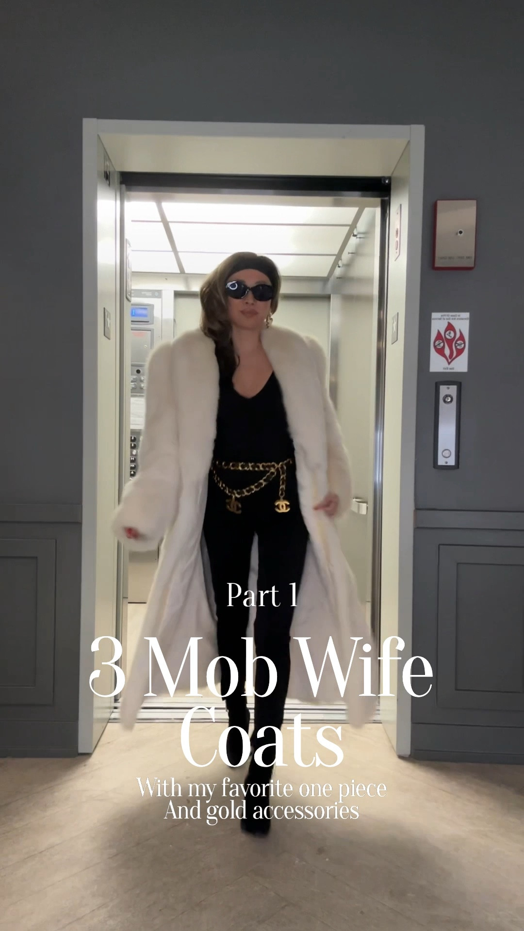 Mob wife outfits, one piece jumpsuit, chain belt, faux fur coats, fur coats 

#LTKSeasonal #LTKMostLoved #LTKstyletip
