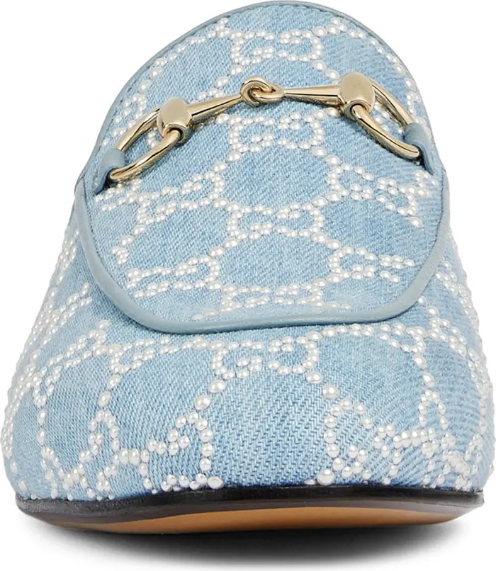 Gucci Princetown Horsebit GG Monogram Loafer Mule (Women) | Nordstrom | Nordstrom