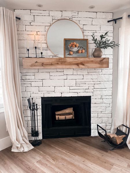 Home decor
Fireplace mantel decorations 

- framed art
- battery operated tapered candlesticks with remote
- candlestick holders
- base
- olive stems

#LTKfindsunder50 #LTKhome #LTKsalealert