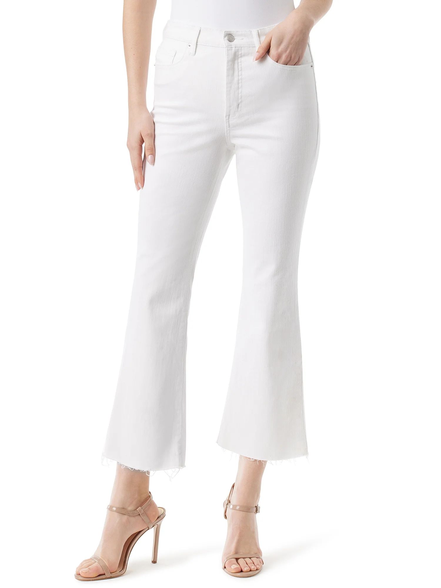 Jessica Simpson Women's and Women's Plus Daisy Ankle Flare Jeans, Sizes 2-26W | Walmart (US)
