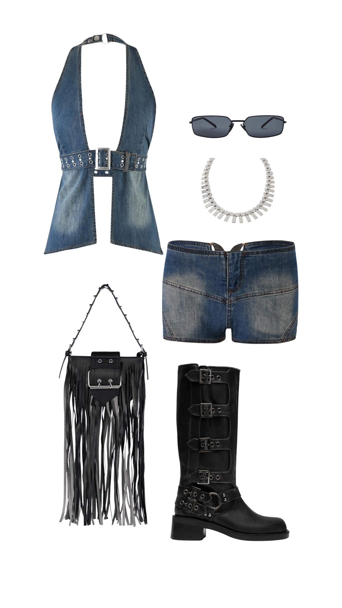 Denim on denim festival outfit to wear this season! Shop some of my favorite denim matching sets for festival season 🪩

#LTKStyleTip #LTKShoeCrush #LTKSeasonal